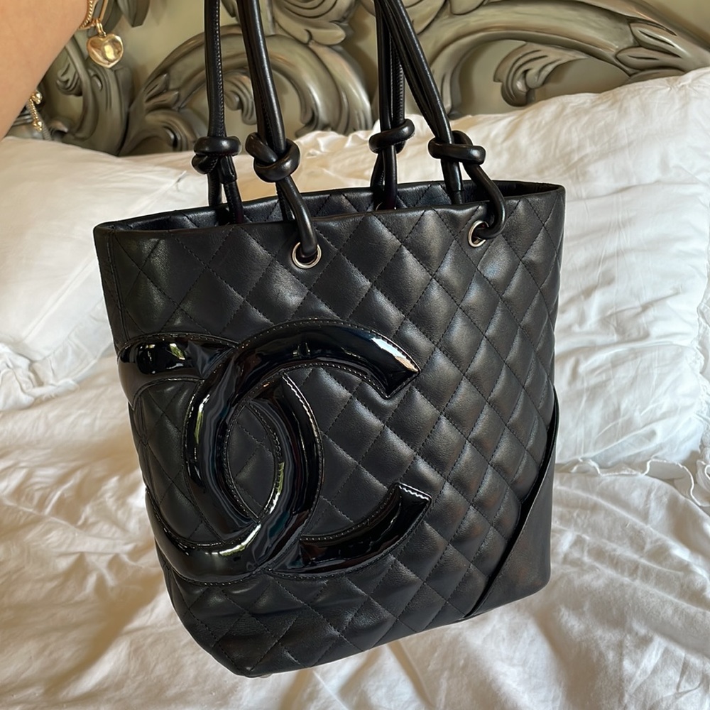 CHANEL small cambon tote
